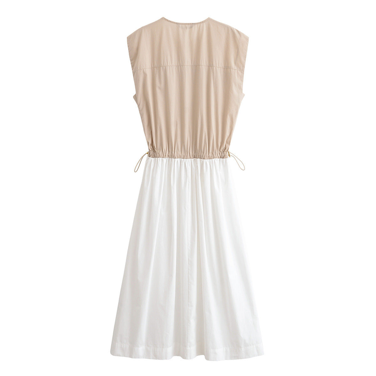 New white waist short dress design temperament long sleeve slim mini skirt